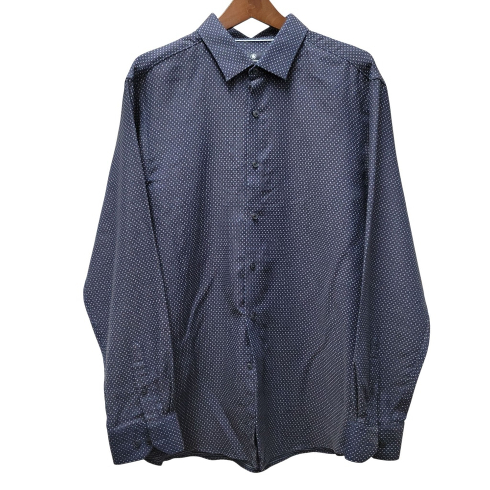 Hart Schaffner Marx Men's Button-Up Long-Sleeves Casual Shirt Size XXL Excellent